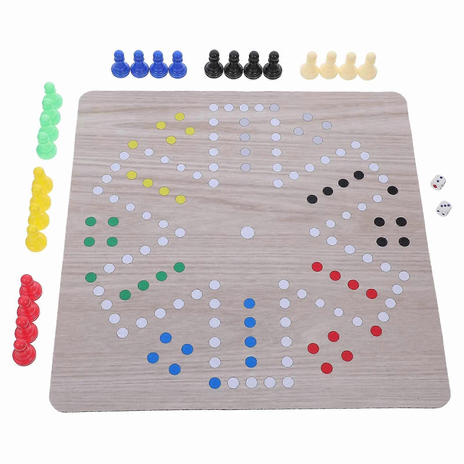Chess Game Tabletop Game For Families And Friends Assorted Color Portable 1 Set