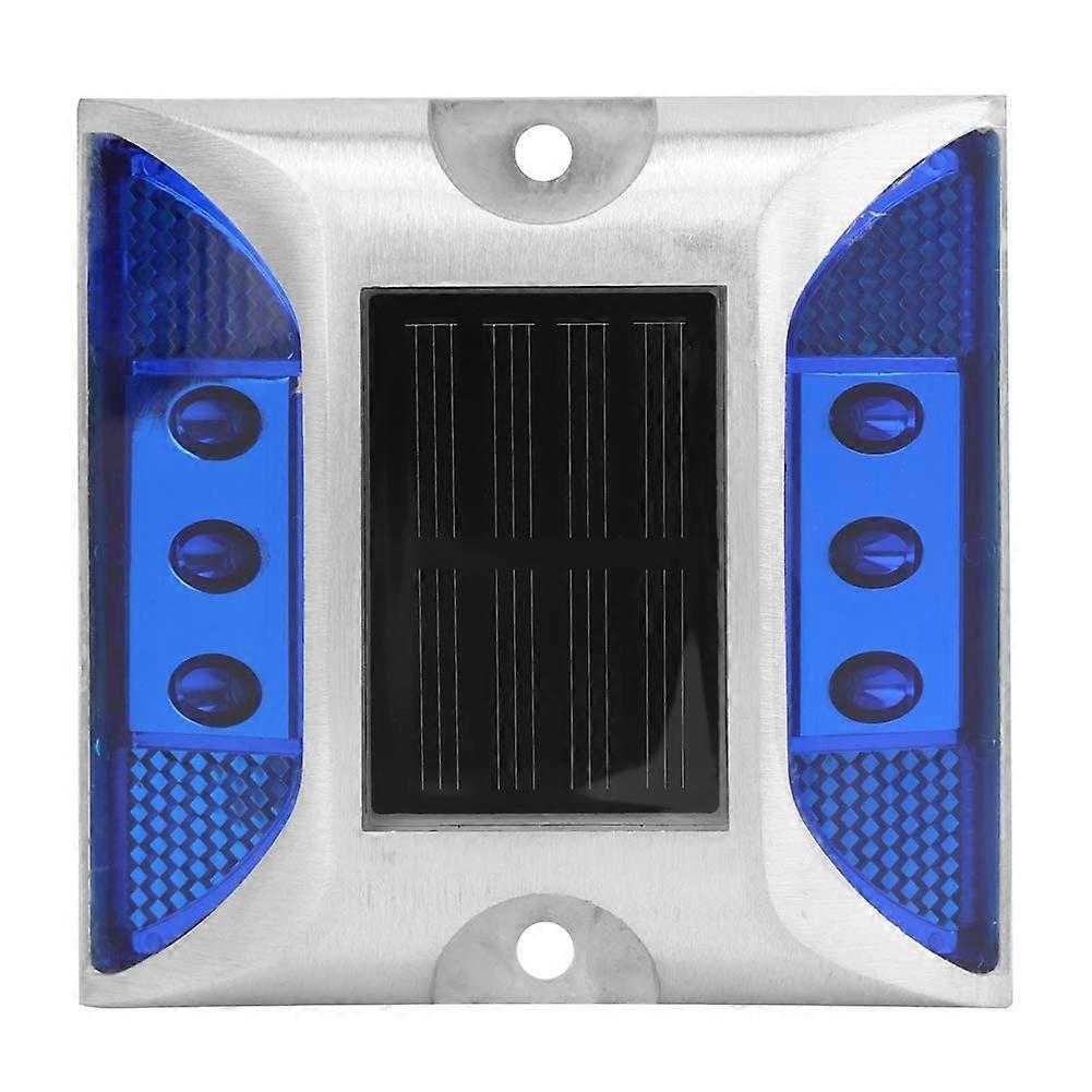 Solar Road Stud Lights with Automatic DayNight Sensor, Waterproof LED Driveway Marker Lamps