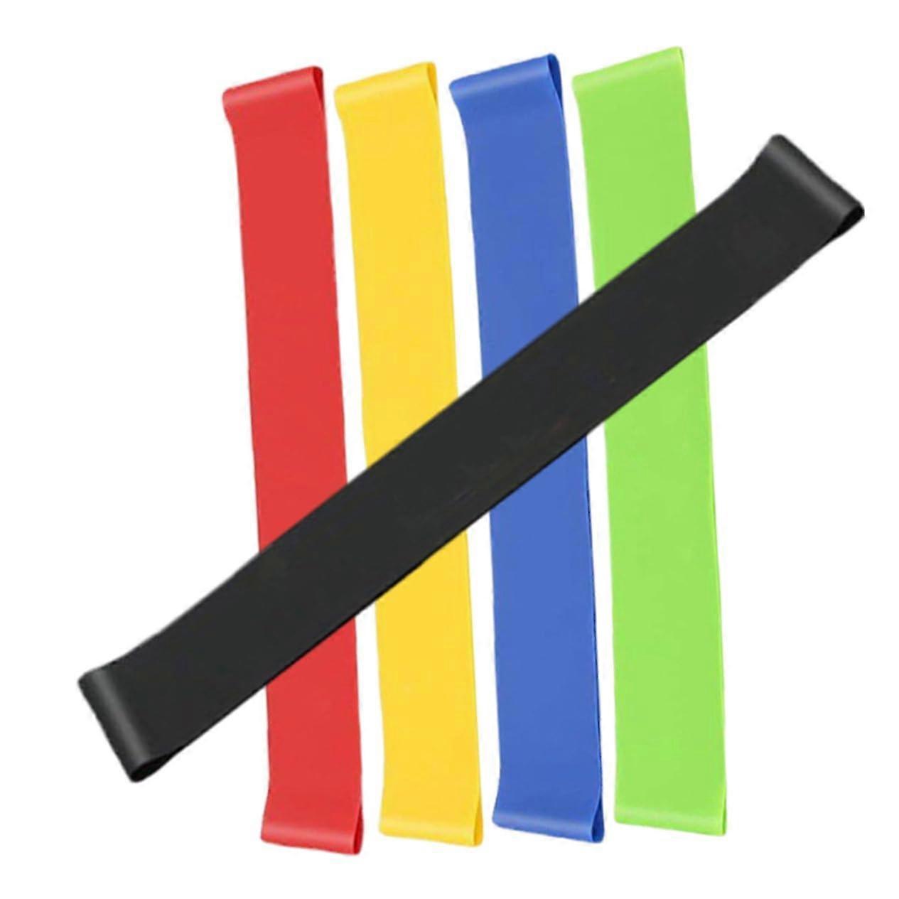 Classroom Chair Bands 5Piece Set For Adults Elastic NonSlip Stretch Loop Seating Straps Bright Colors Office And Home