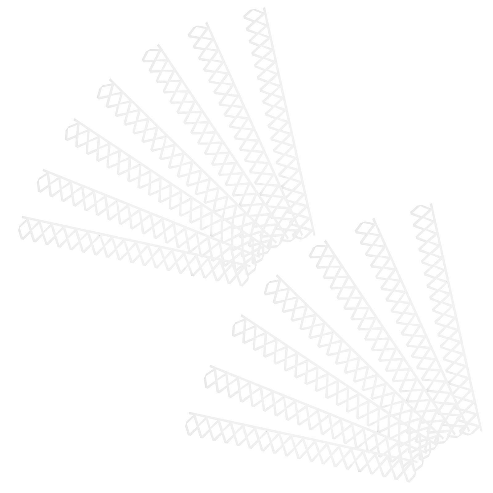 Sand Table Handrail Architectural Fence Model for Miniature Decor 15Pcs