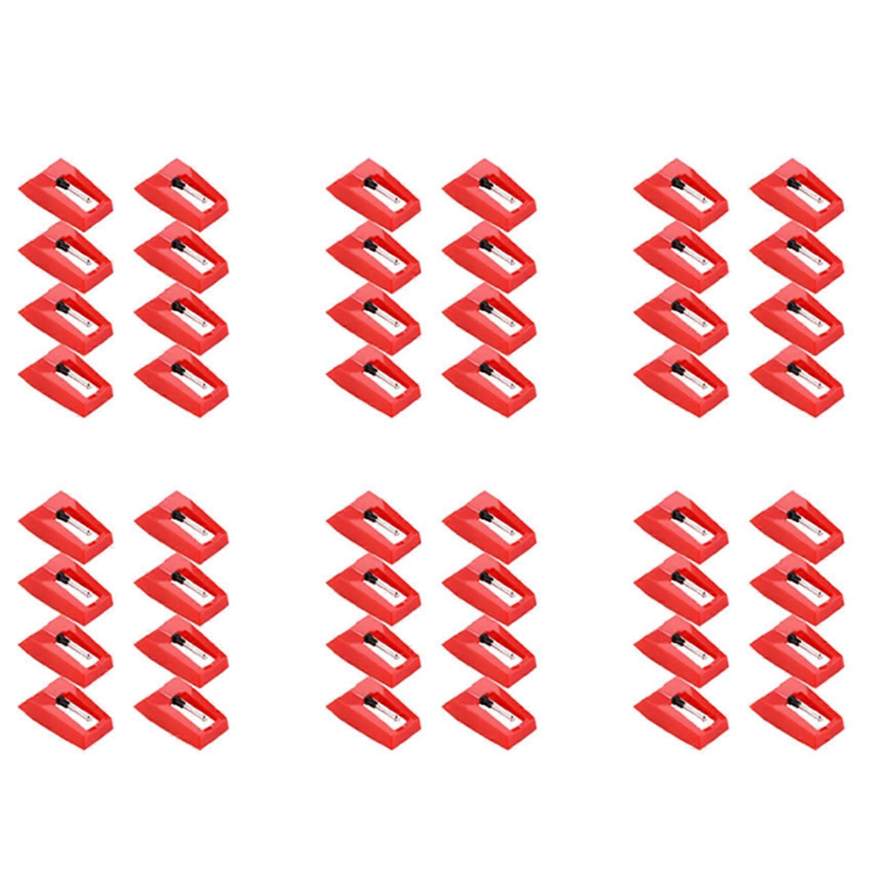 48 Pcs Record Player Needle Turntable Ruby Replacement Stylus Needles for Vinyl Record Player