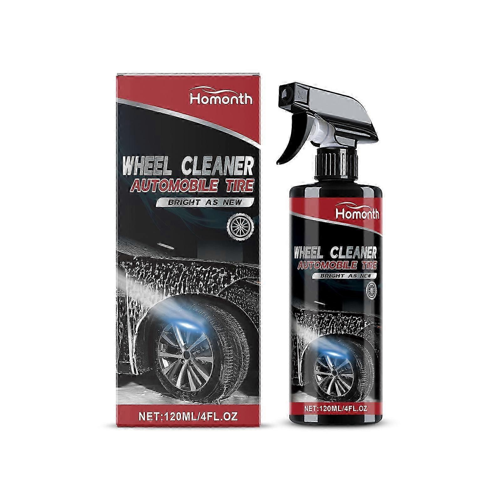 120ml Car Wheel Cleaning Spray - Effective Tire Decontamination & Maintenance