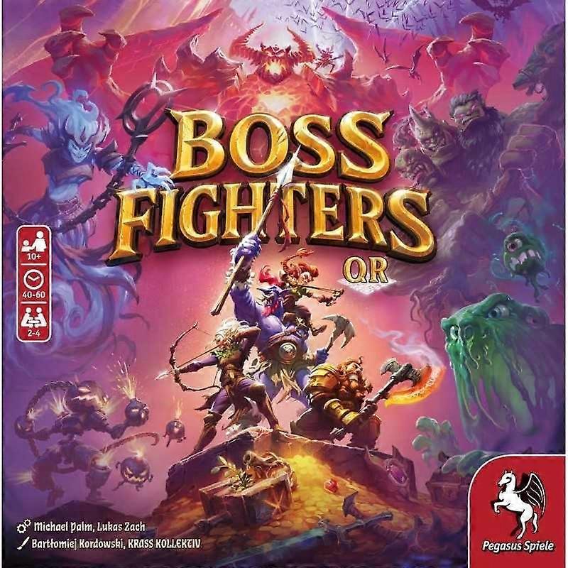 Boss Fighters QR Board Game