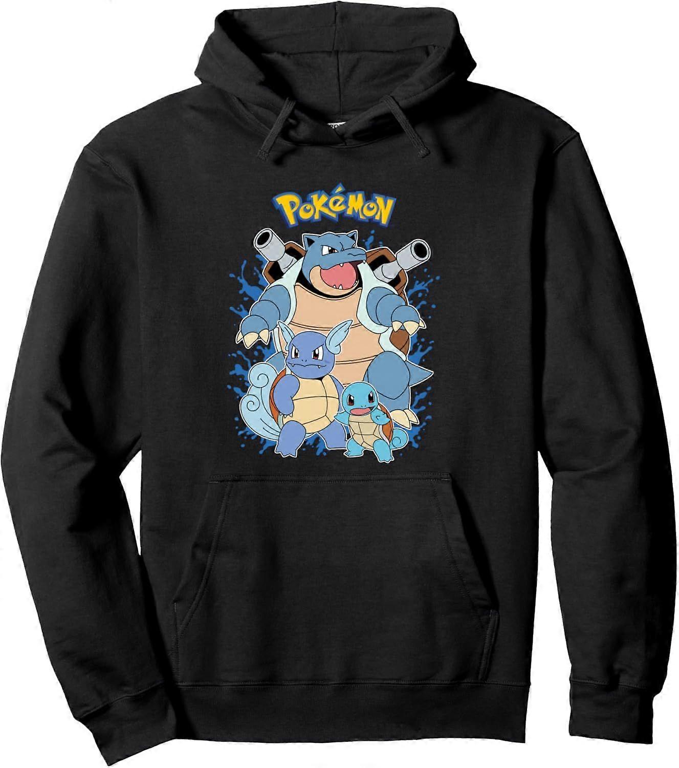 Moletom com capuz Pokémon Squirtle Evolution ty 0117