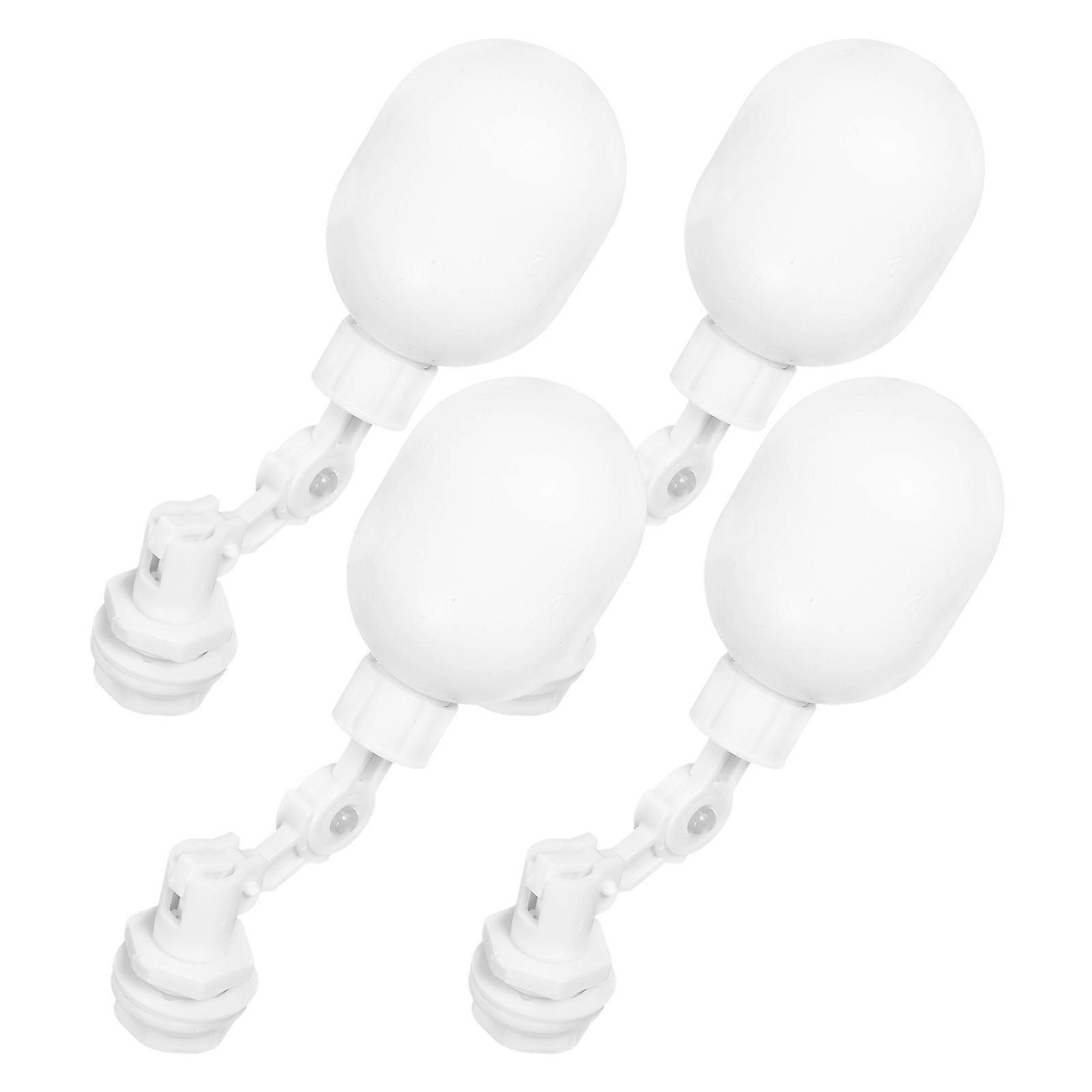 Livestock Water Tank Automatic Water Float Valve ABS Float Ball Valve 4Pcs