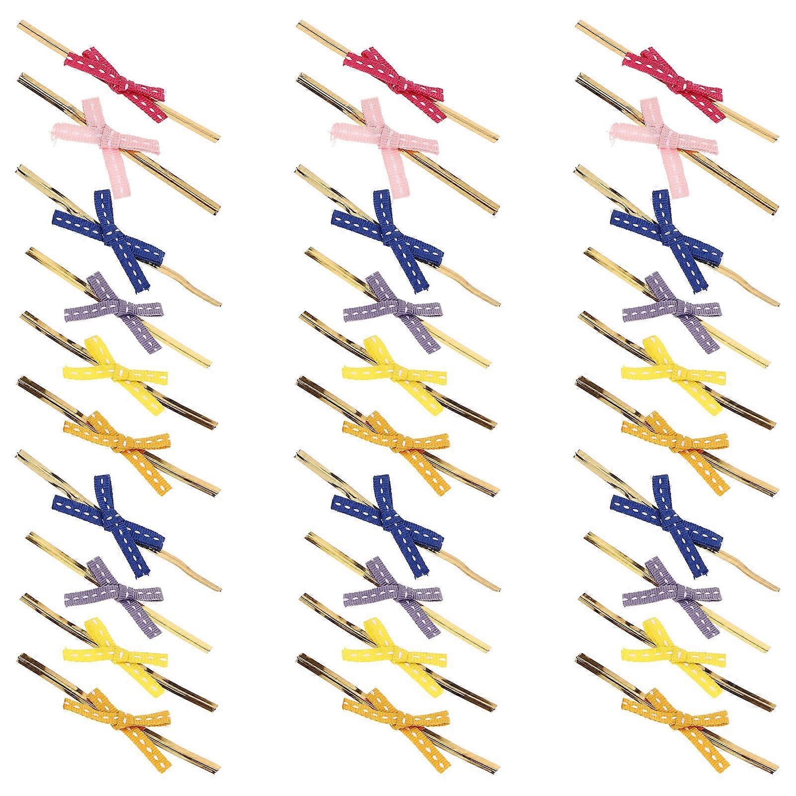 Multi-Function Twisting Ties for Fixing 100Pcs Assorted Color Bread Ties