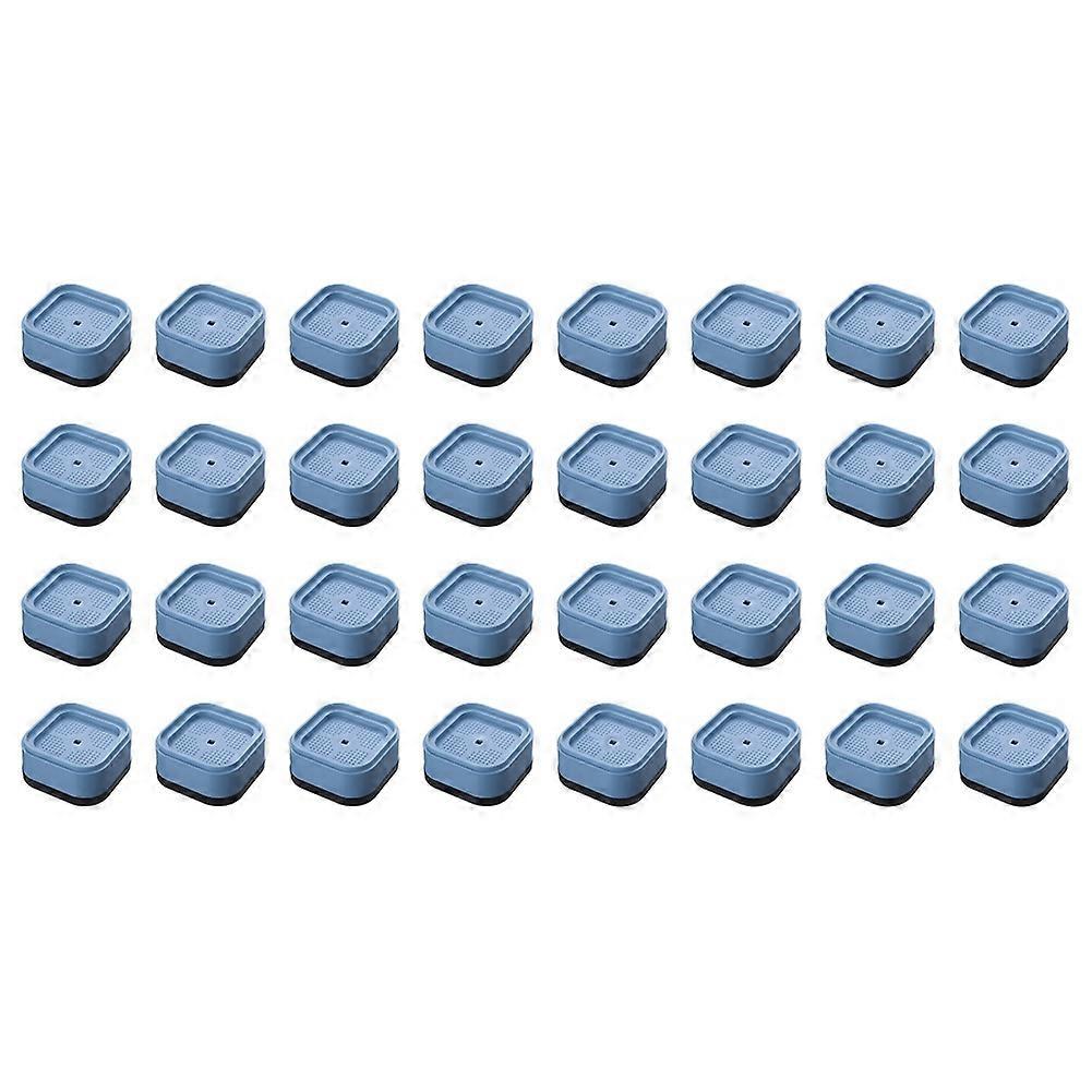 32 Pack Furniture Risers Bed Risers Desk Leg Risers,1.38 Inch Stackable Adjustable Heavy Duty Bed Lifts