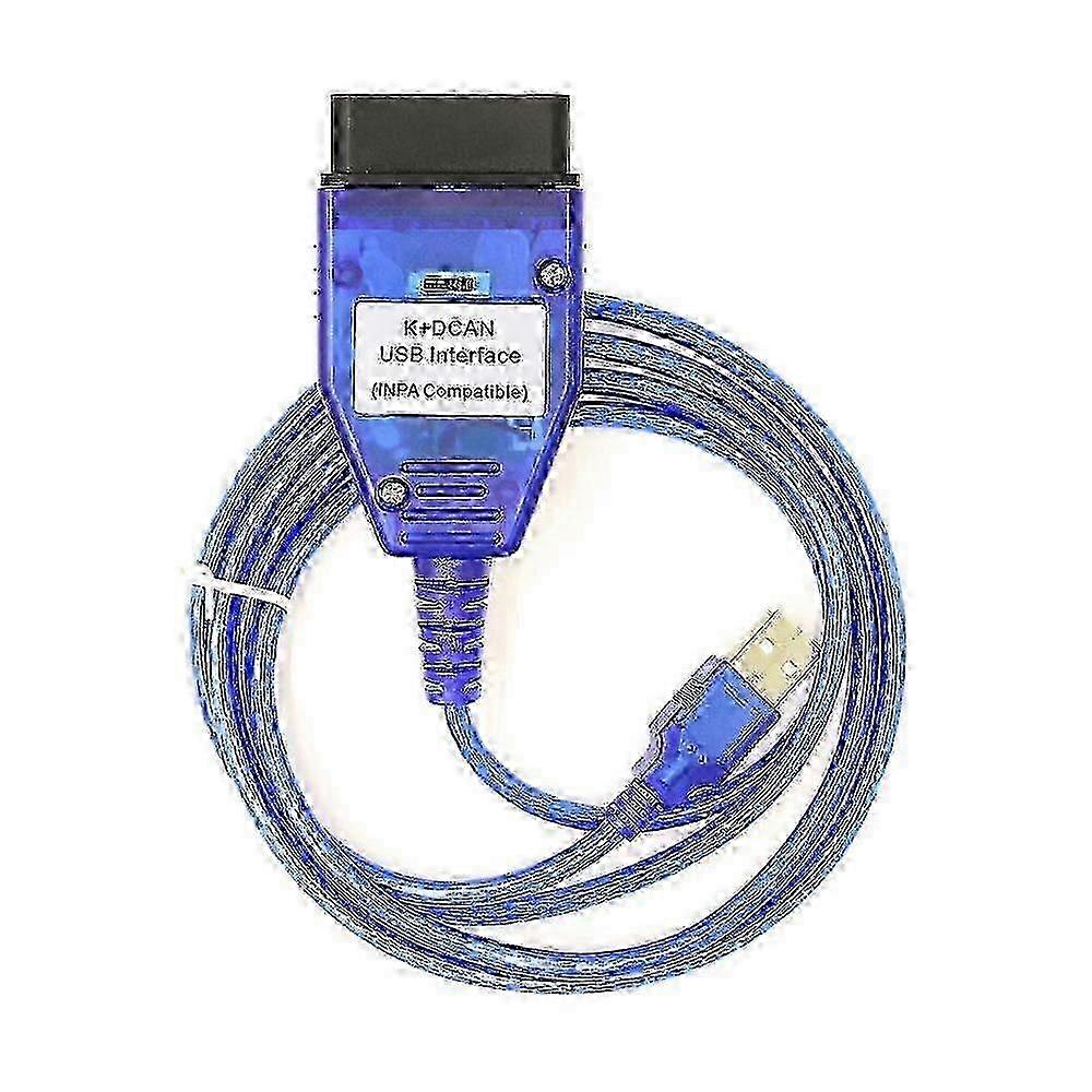 Diagnostic Interface Cable for BMW OBD2 with FTDI FT232RL and K+CAN Support