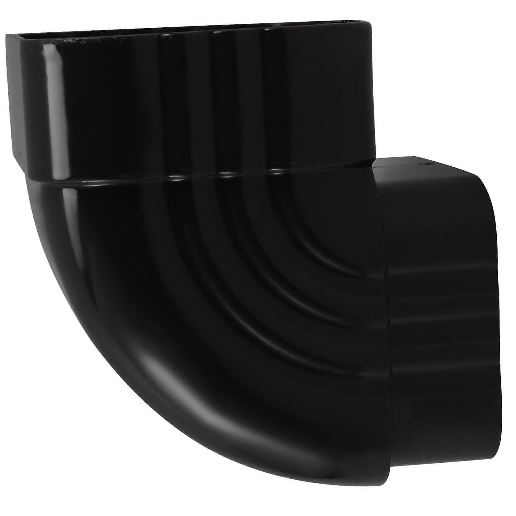 Gutter Downspout Elbow Aluminum Adapter for Leak Water Redirection and Flexible Angle Installation