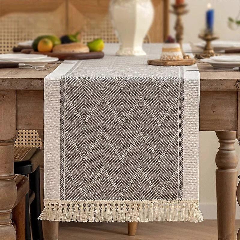 1Pc Linen Polyester Table Runner Individual Table Placemats Tablecloth for Table Waterproof Cloth Table Runner camino de mesa
