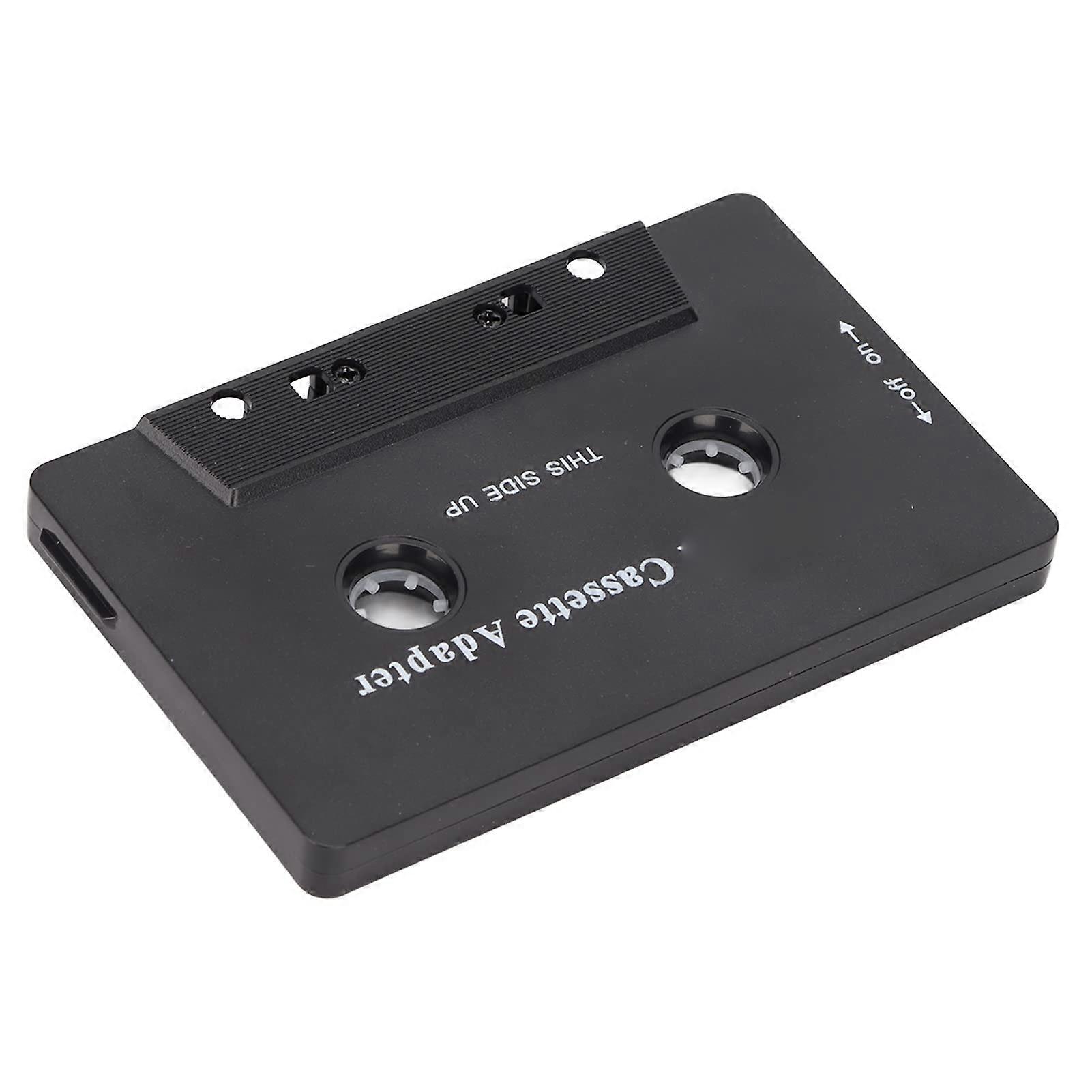 Cassette Adapter for Car Stereo with Noise Reduction, Plug and Play, Works with Phone and Tablet