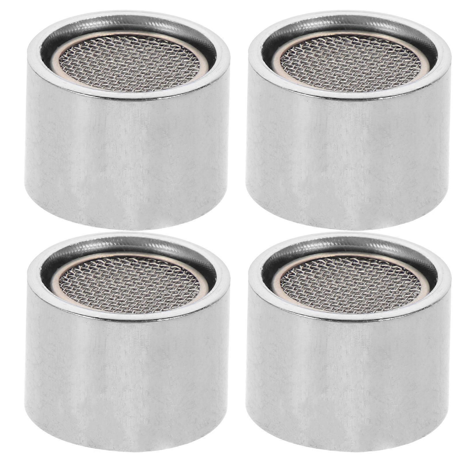 4 Sets Bubbling Effect Faucet Aerator Kit For Lavatory Faucet 0.90X0.90X0.63in Smooth Water Stream