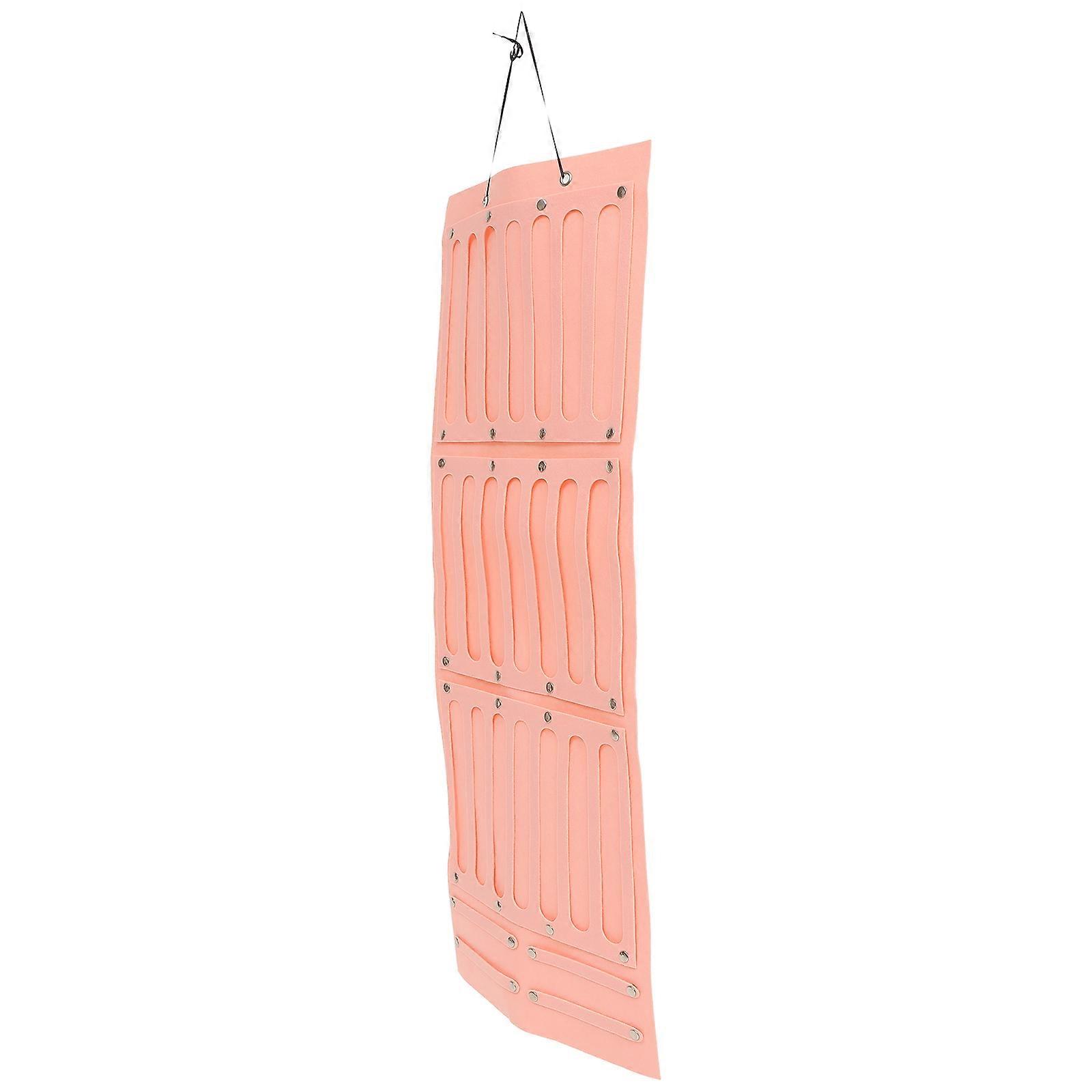 Claw Clip Storage Pocket 4Pcs Rectangular Hair Accessories Holder Designed For Quick Access And Neat Organization