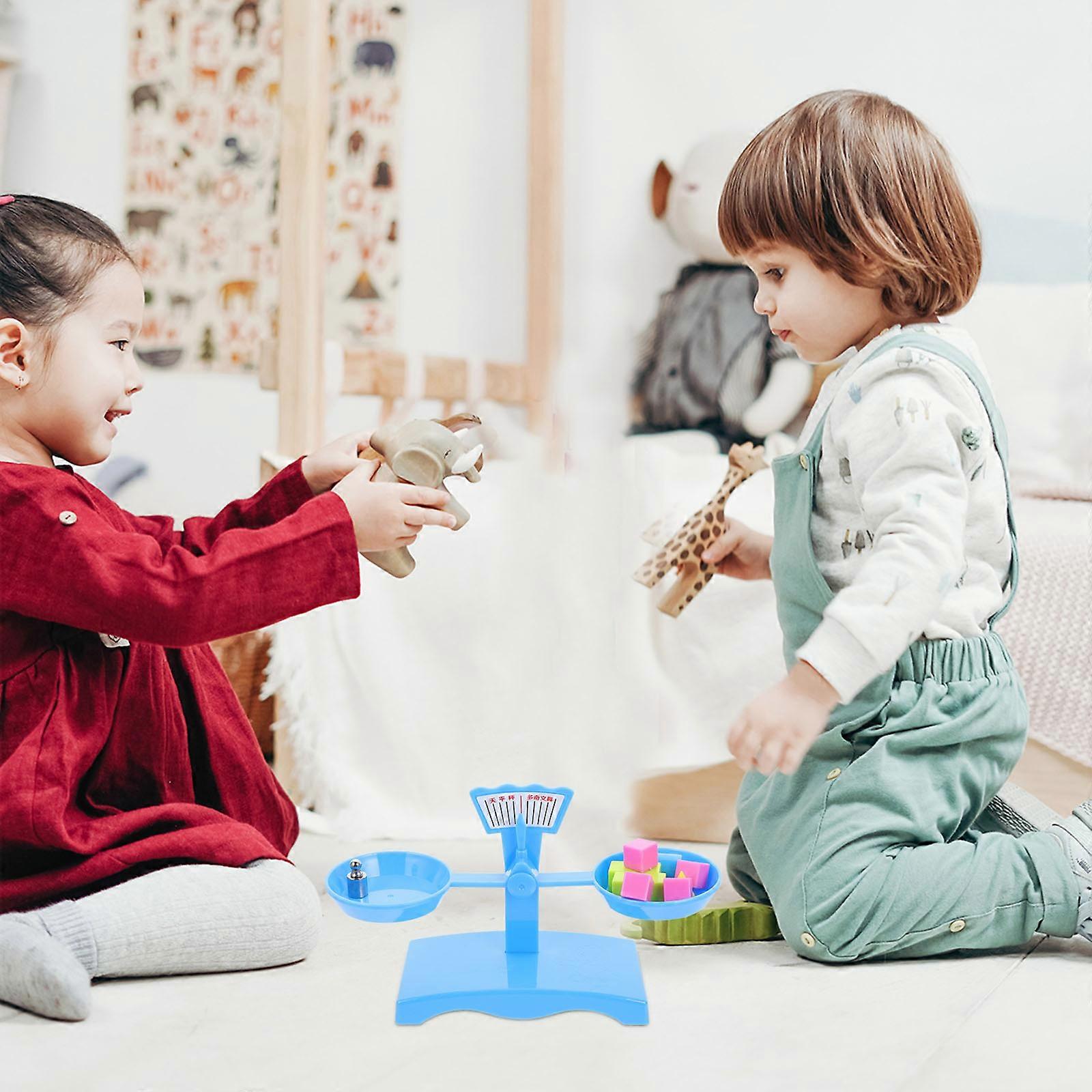 Math Weighing Scale Learning Kit for Kids 1Set Experiment Tool