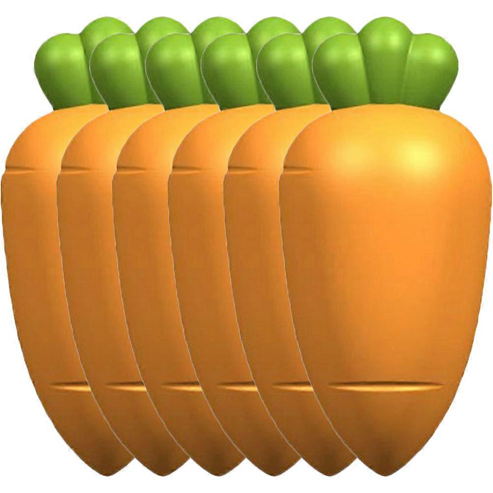 Carrot For Home Use In Orange Color With Seal Function 6Pcs