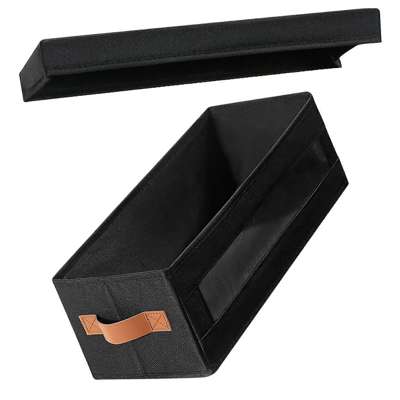 Storage Box Featuring Visible Window Stackable Design Holds 32 Durable Oxford Cloth For Home Organization Multicolor