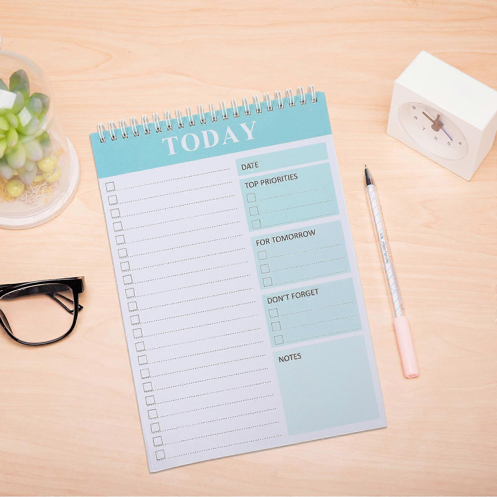 Writing Book Multi-Function Note Book for Daily Use Sky-Blue Planner