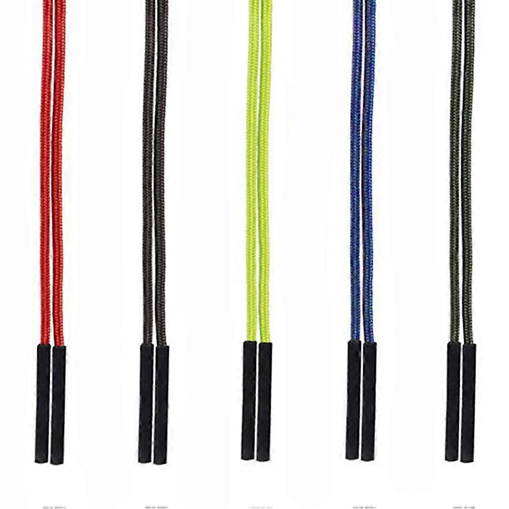Eyeglass Strap Holder Cord for Eyeglass Retaining 5Pcs Multicolor Set
