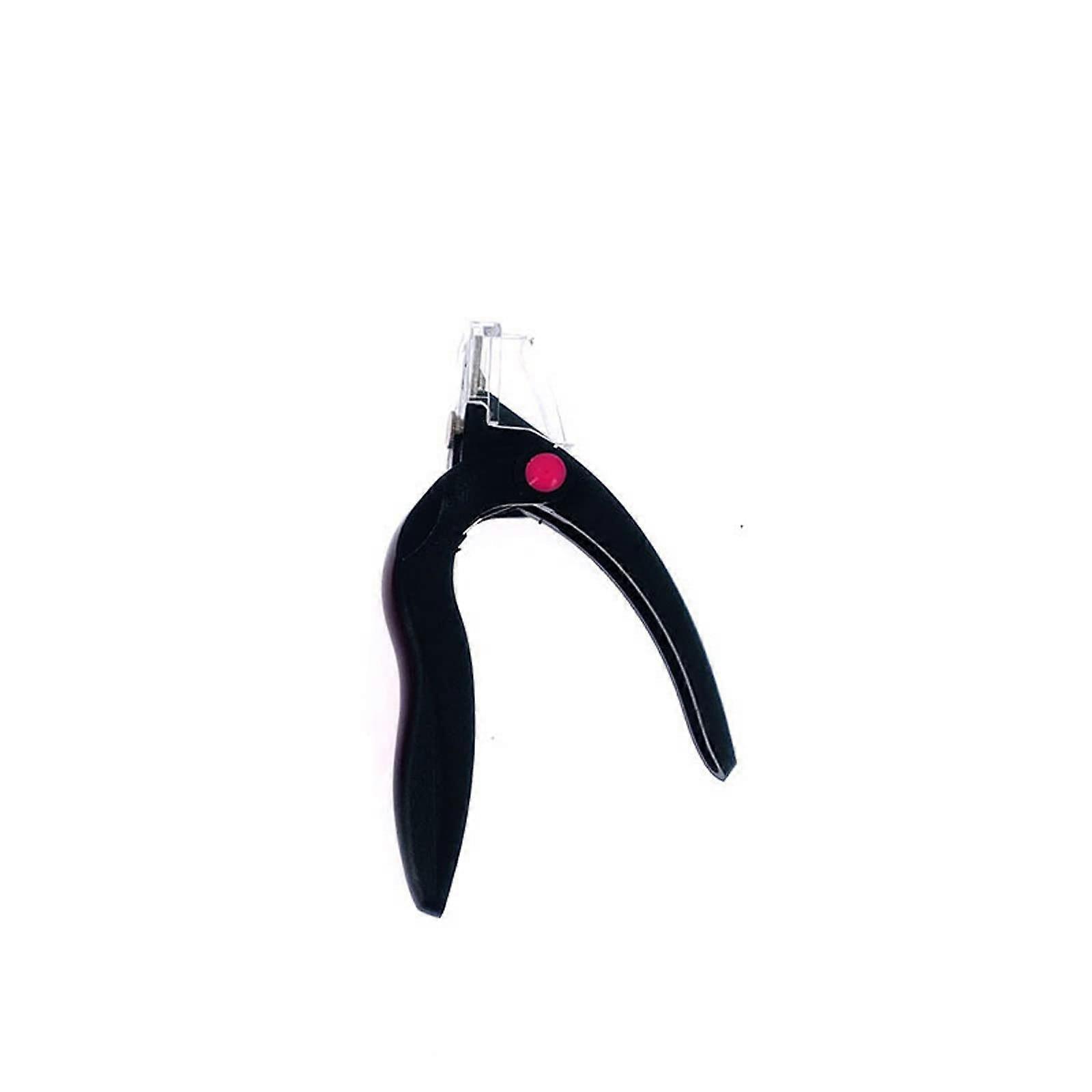 Acrylic Nail Tip Cutter with Adjustable Measuring Dial for Precision Cuts and Professional Manicures