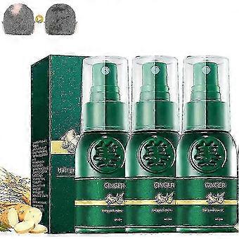 3 stuks ginseng gember haargroei serum spray ShougaGRO Japanse haargroei spray