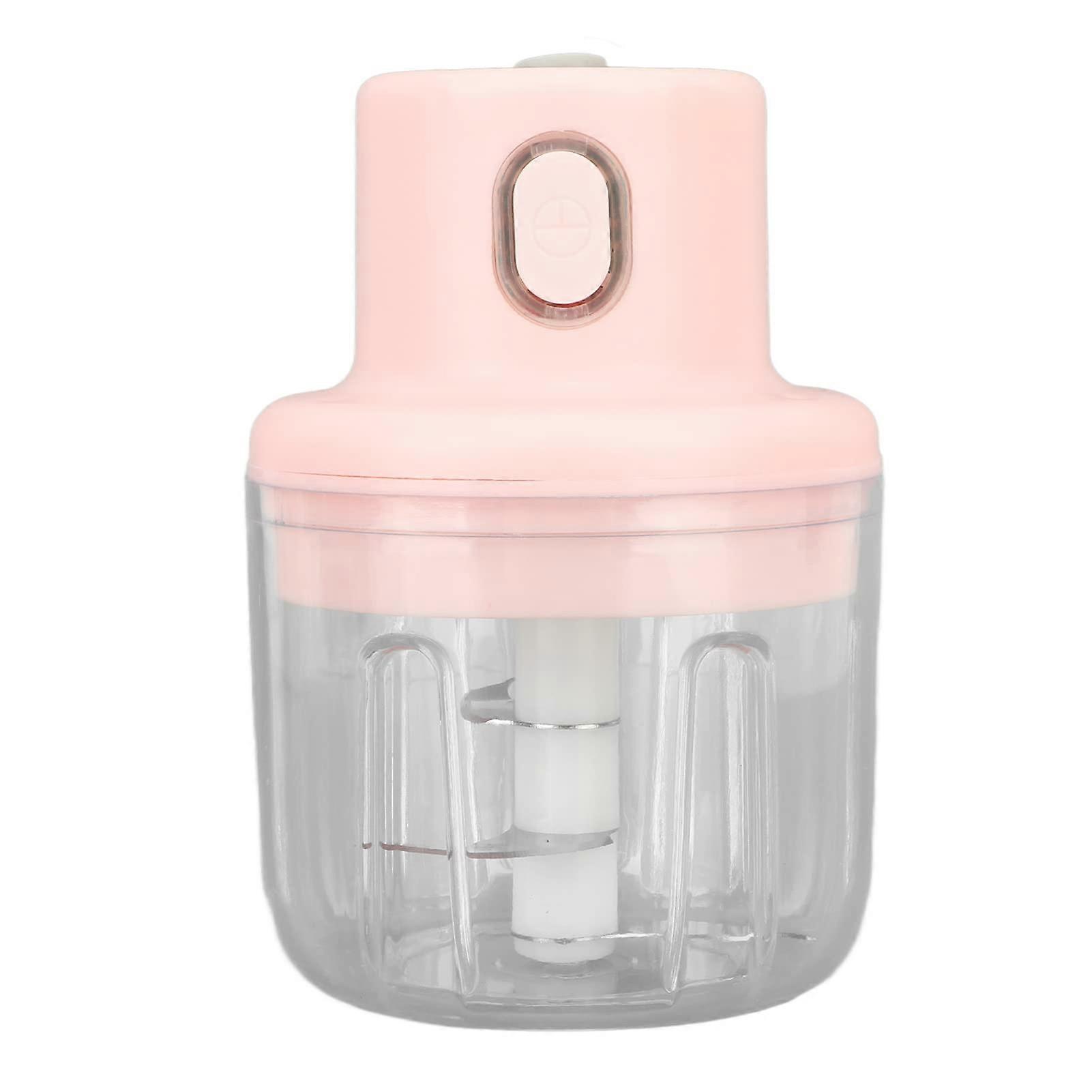 Electric Garlic Chopper 250ml Cordless Mini Food Processor for Vegetables, Ginger, Onion, Nuts