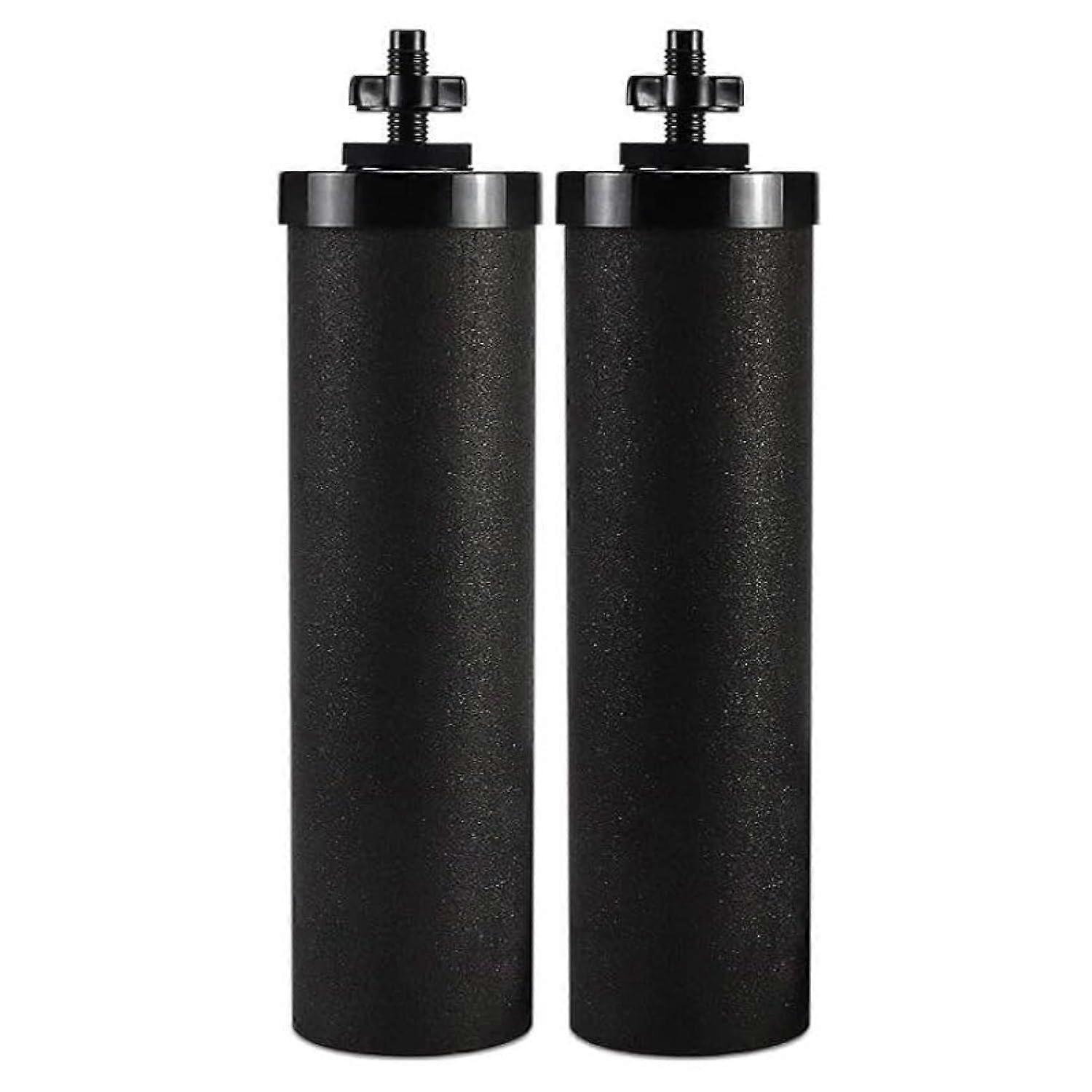 BB92 Water Filter Replacement 2 Pack Activated Carbon Efficiency Filtration for Berkey