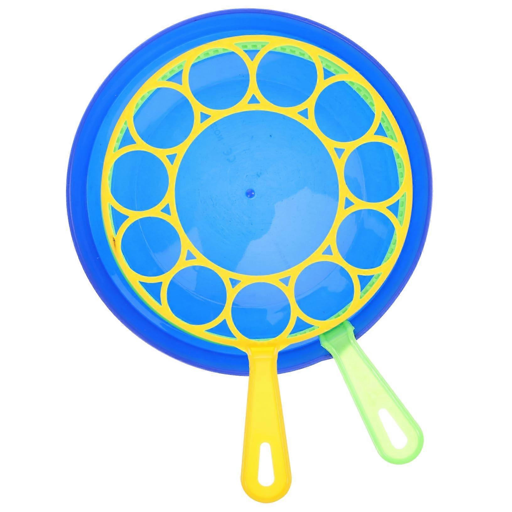 Large Bubble Wand Set with Tray for Kids and Adults, Durable Outdoor Bubble Maker Kit