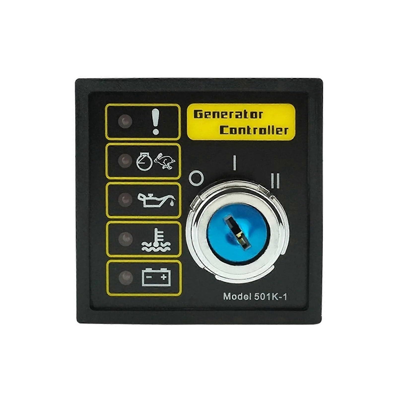 DSE501K Generator Controller with Manual Key Start Panel for Backup Power and Fuel Saving