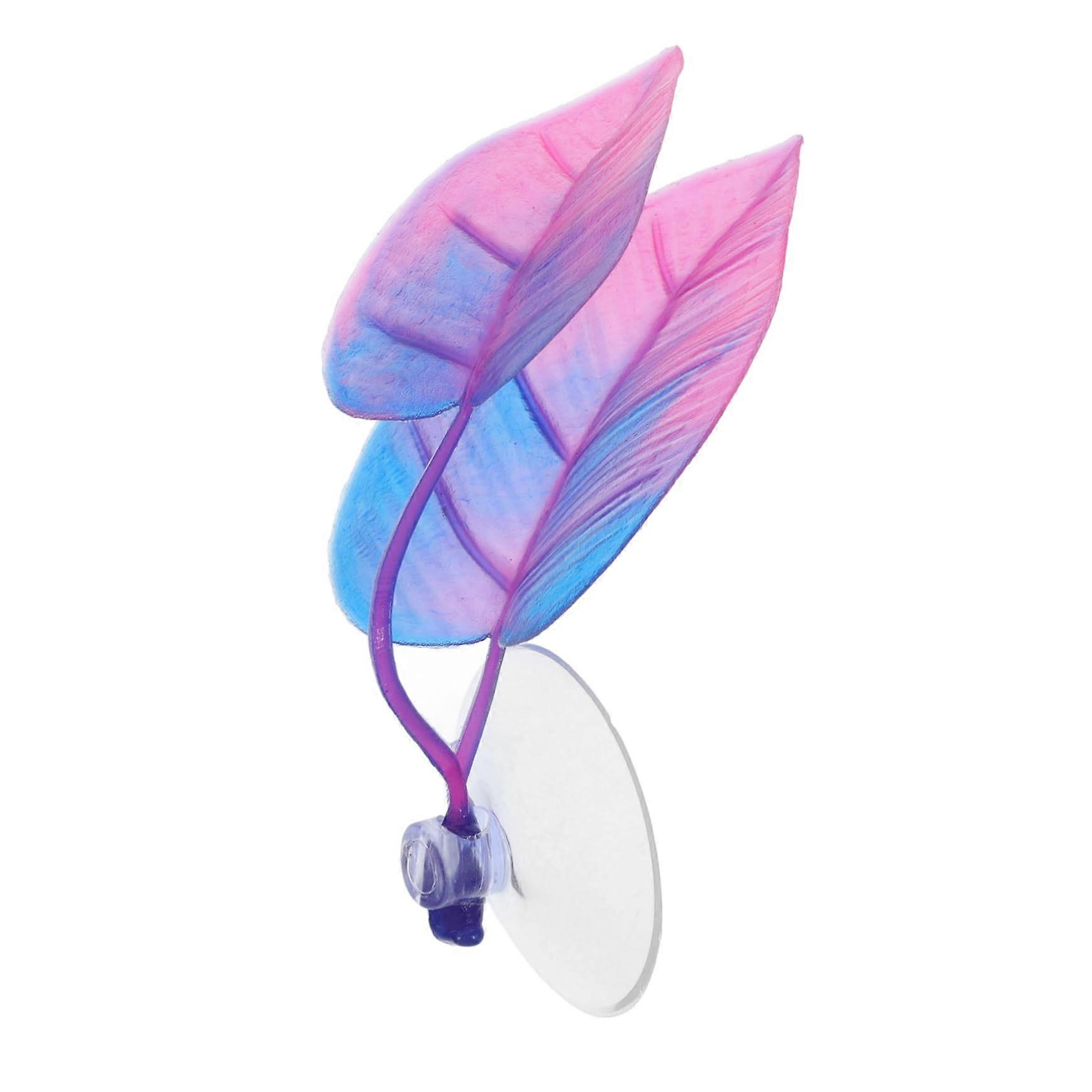 Betta Fish Leaf Hammock with Suction Cup, Realistic Aquarium Resting Bed for Betta Fish