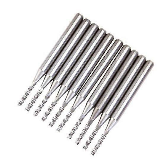 10Pcs cutter carbide PCB end mill 1.5 mm