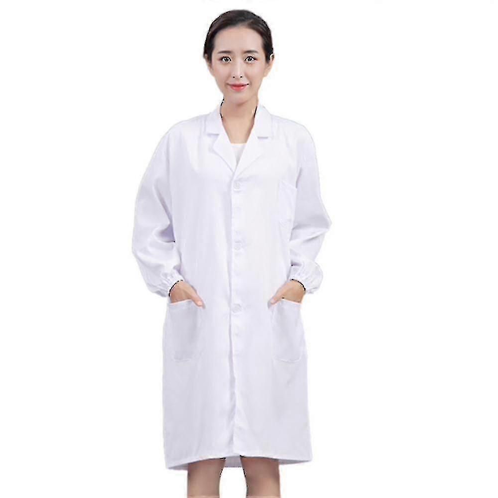 White Lab Coat For Womens
