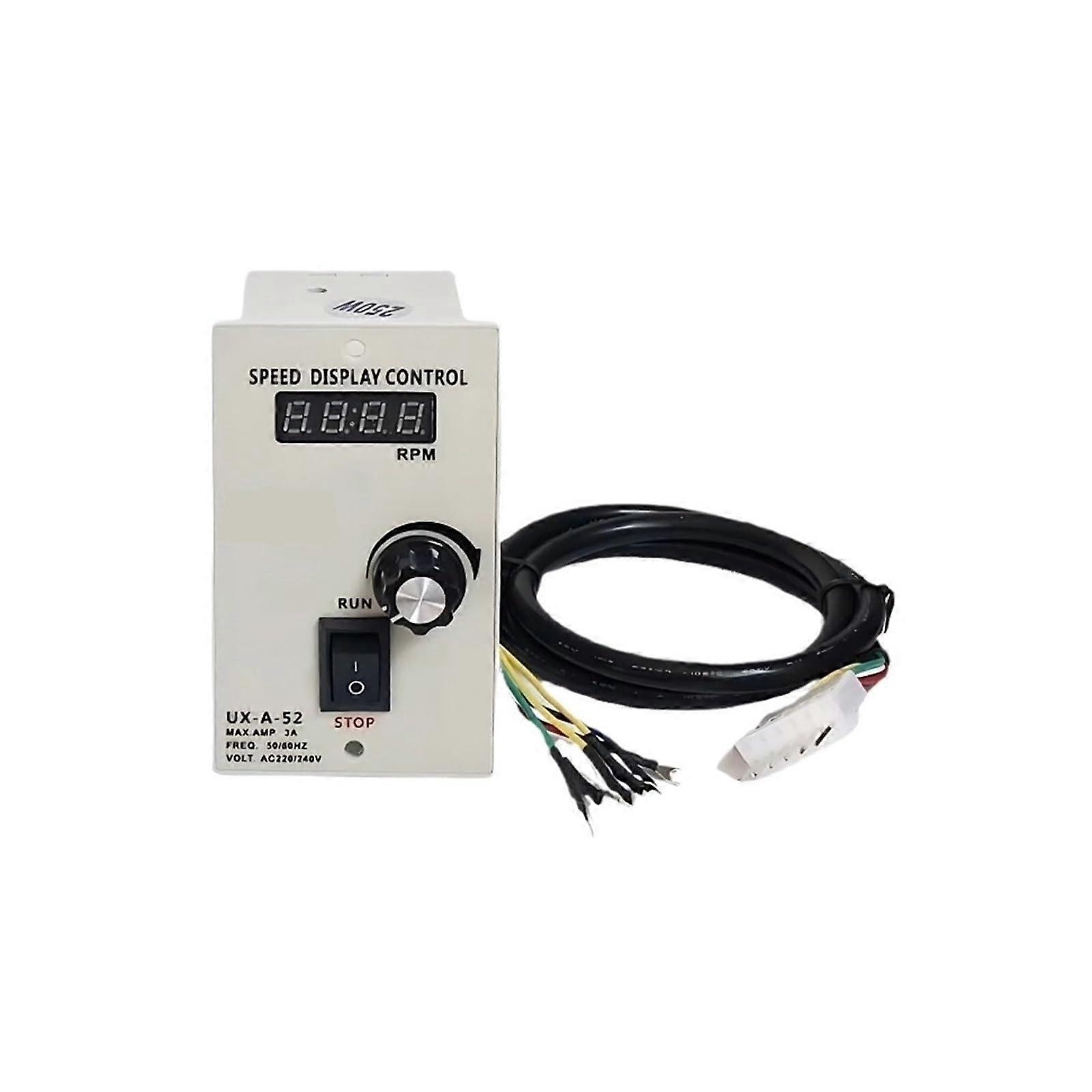 LED Motor Speed Controller 400W UXA52 AC 220V LED Display Precise Forward Reverse Control