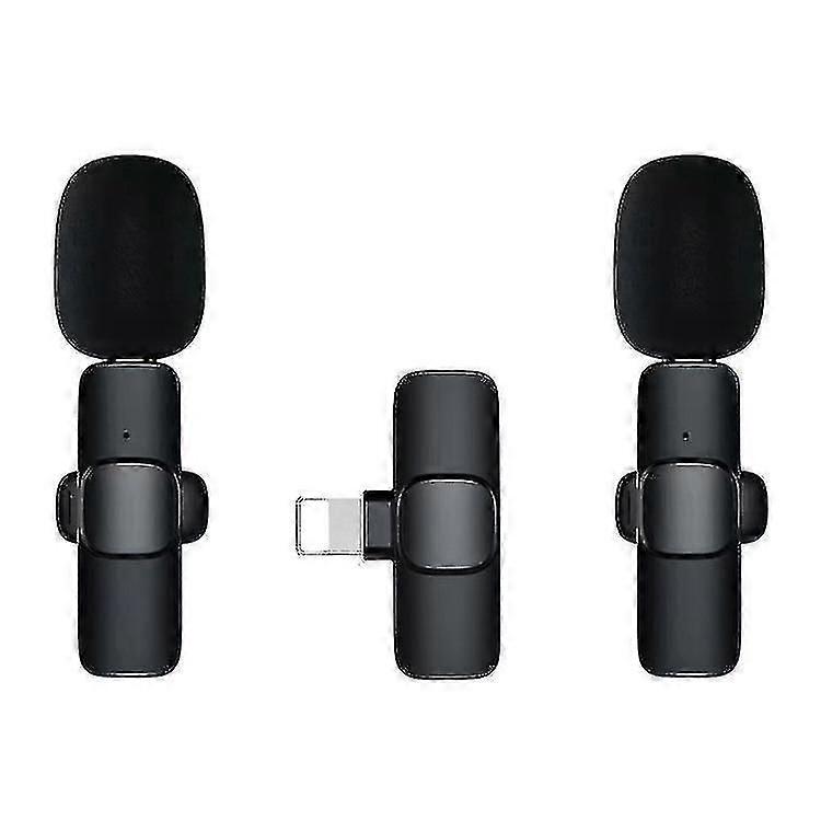 Wireless Microphone For Iphone Ipad, Wireless Lavalier Microphone With Noise Reduction Automatic8279203809723