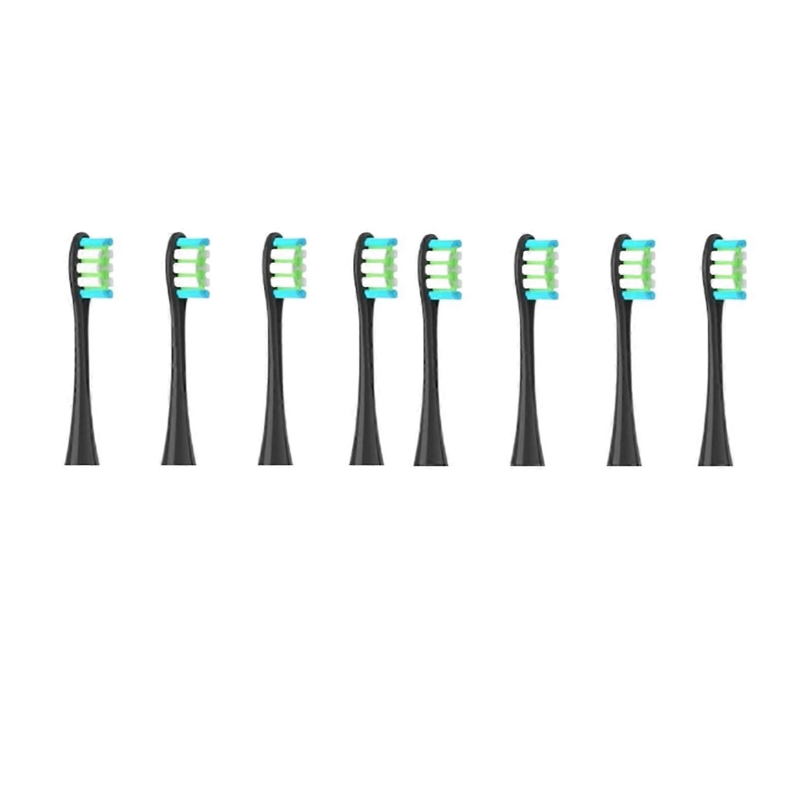 Electric Toothbrush Replacement Heads with Gentle Soft Bristles, Black for Oclean Models
