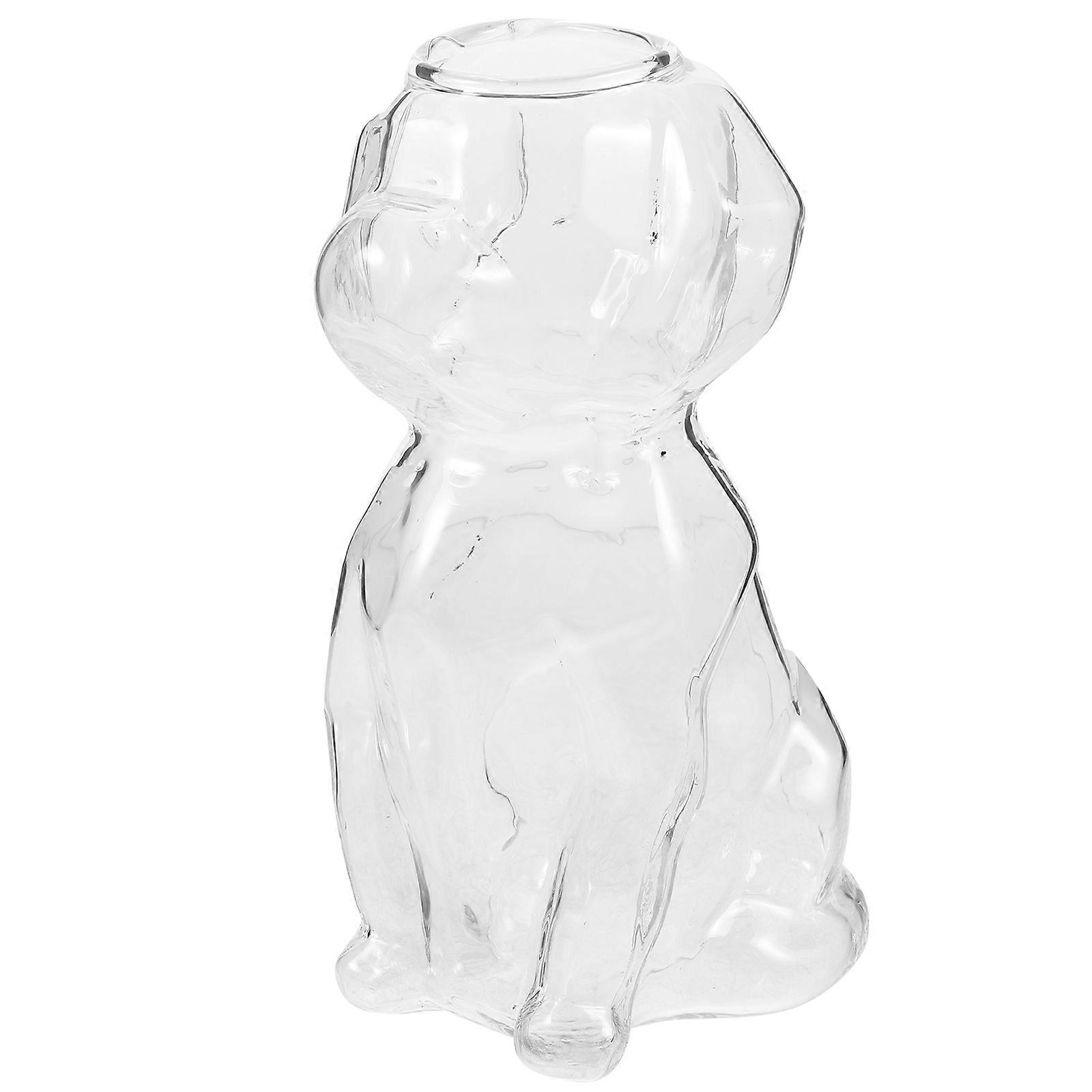 Whiskey Cup Dog Shape Glass Beer Cup for Drinking Glasses