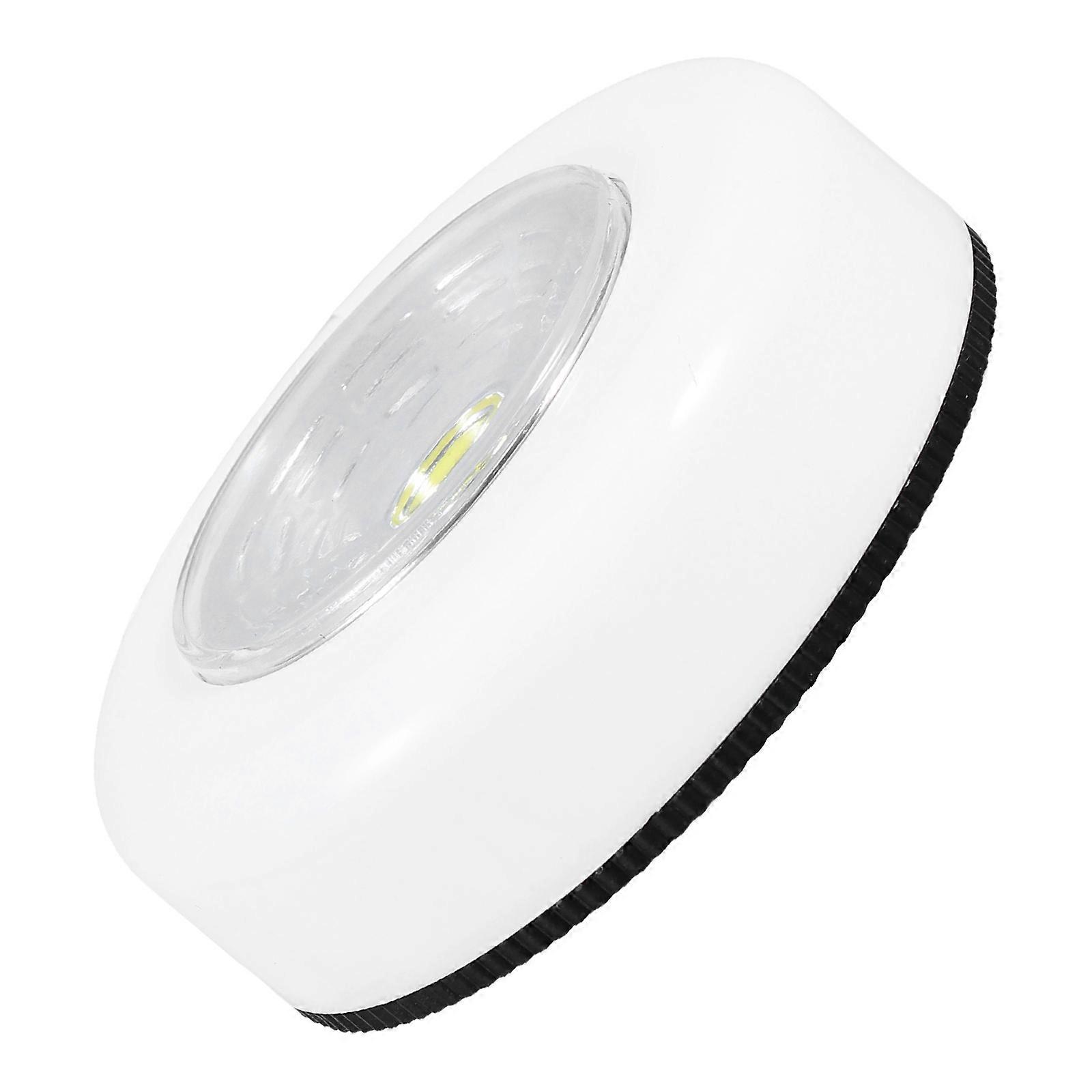 LED Push Light Family Emergency Light with Touch Function 2Pcs White