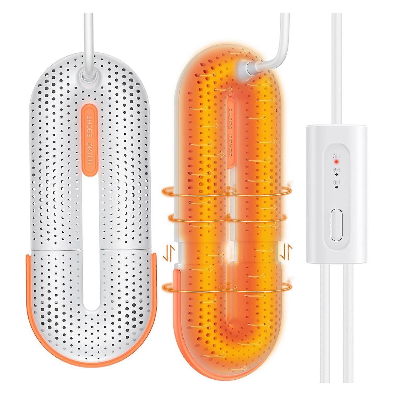 Shoe Dryer Portable,Boot Dryer White EU Plug