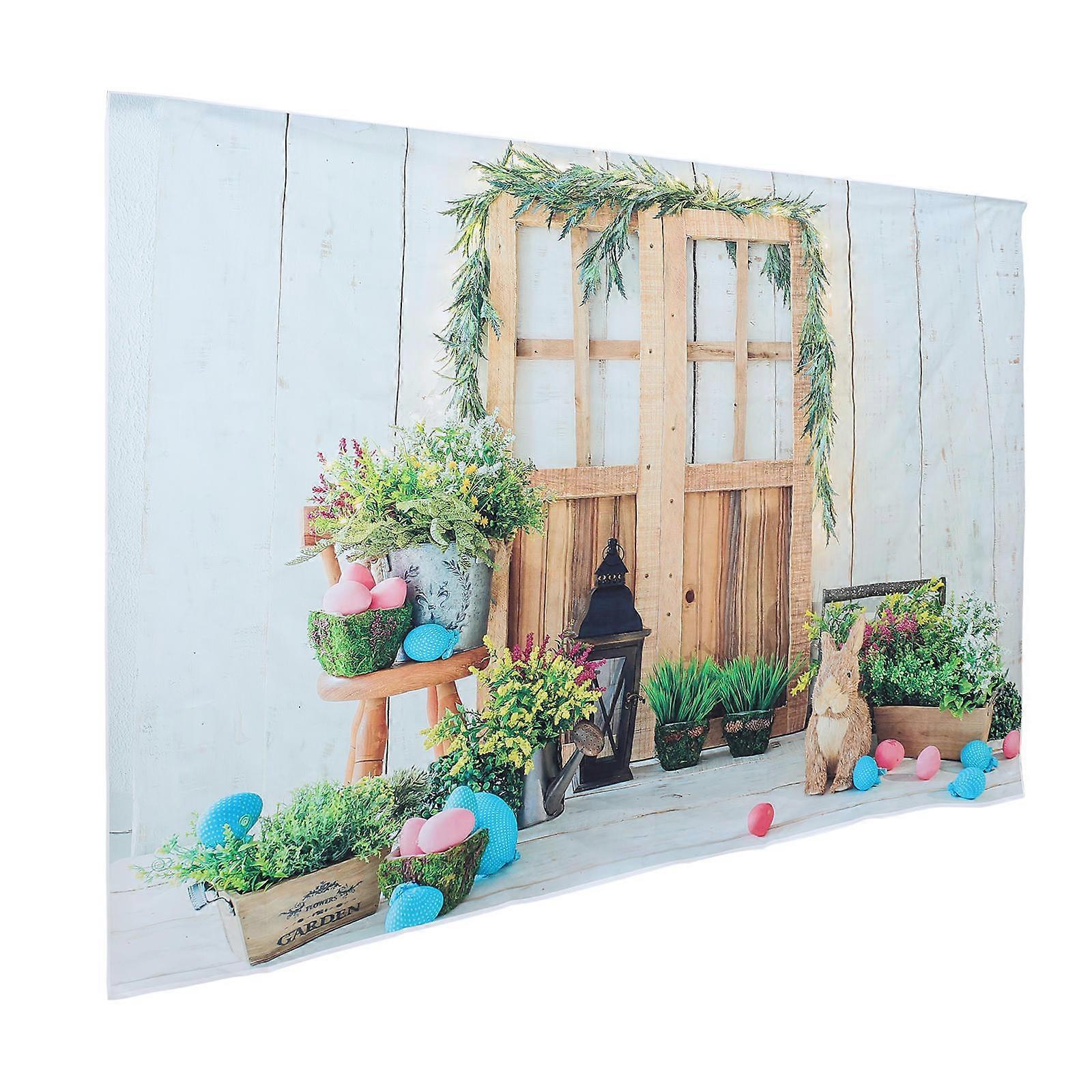 Easter Bunny Backdrop Vinyl Material for Photo Studio Use