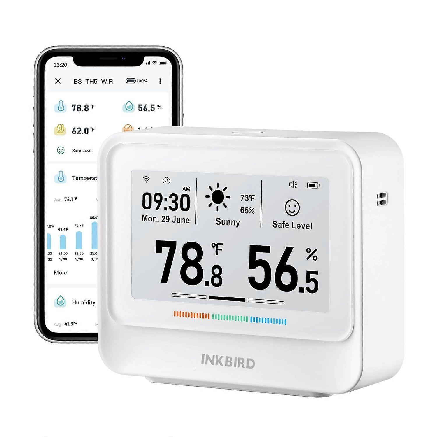 WiFi Thermometer Hygrometer, Temperature and Humidity Sensor