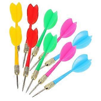 Kleurrijke dartset van 15 stuks voor buiten, ideaal voor sporttraining en -spel.