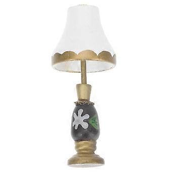 1 peça Mini Modelo de Cena de Casa Mini Modelo de Lâmpada Ornamento Modelo de Lâmpada Prop Decor (Não Pode Acender)