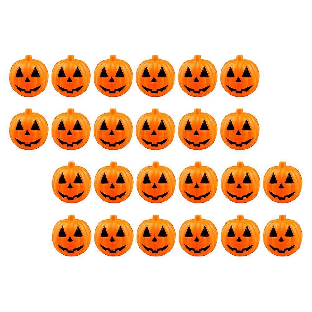 24pcs Halloween Pumpkin Shaped Candy Box Openable Candy Container Sweets Box