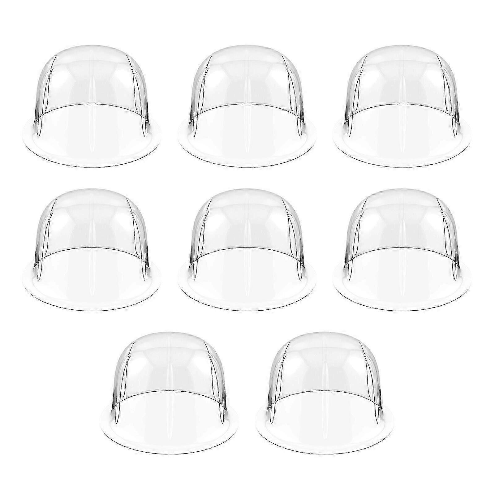 Plastic Hat Stands - 8pcs Dome Shape Protector Holders for Hat Display