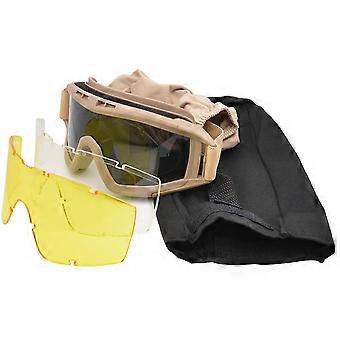 1 Set Schutzbrille, winddicht, Augenschutz, Zubehör für Outdoor-Sportarten wie Radfahren - wfx