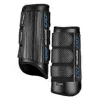 Shires Arma Carbon Front Cross Country Boots - Black