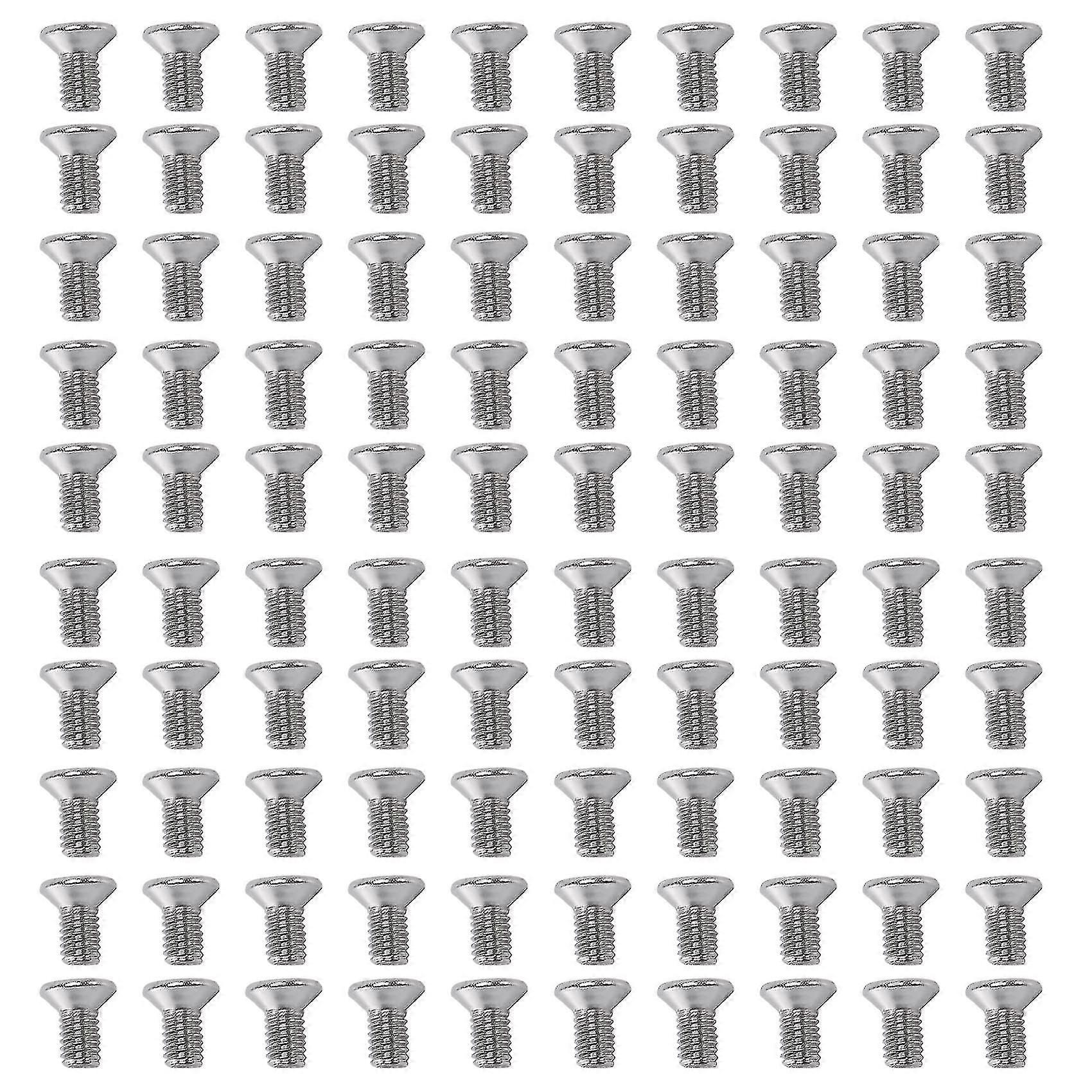 M3 X 6mm Flat Head Countersunk Bolts Machine Screws 100pcs