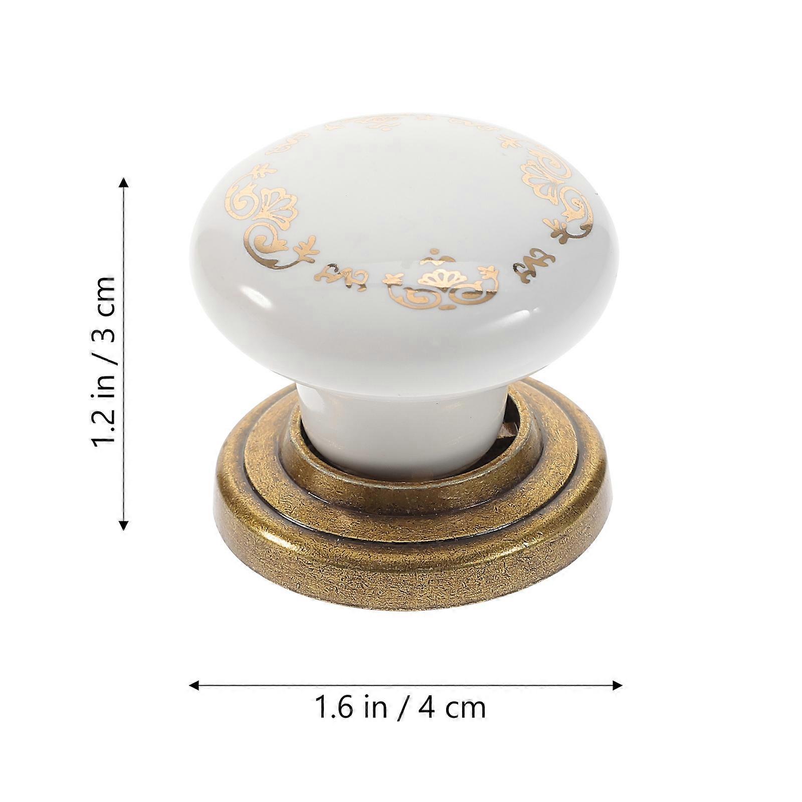 4pcs Kitchen Cabinet Round Knobs Drawer Knobs Kitchen Cupboard Pull Handles