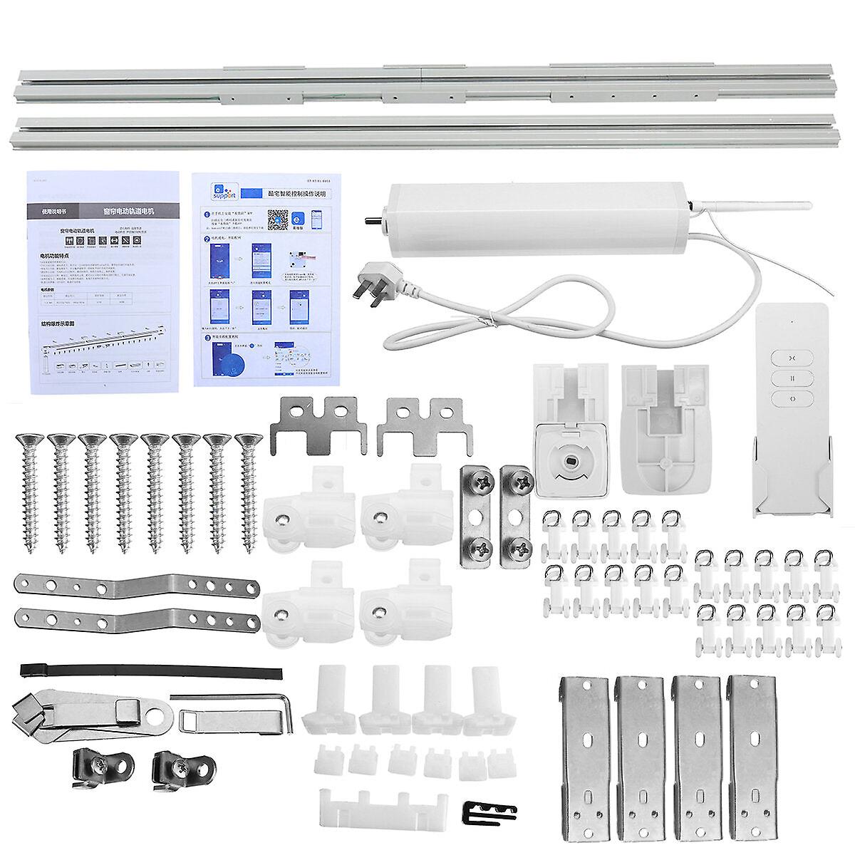 2.2/3.2/4.2M Smart Electric Curtains Smart Home Remote Control Curtains Smart Curtain Motors