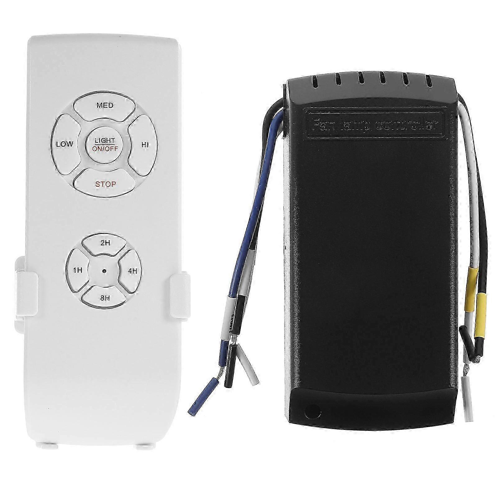 Ceiling Fan Remote Controller Wireless Kit for Intelligent Timing Use