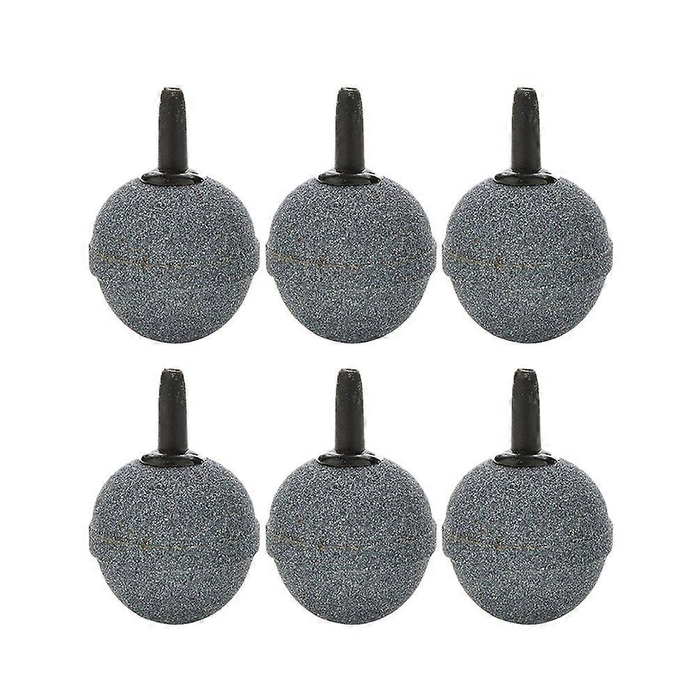10Pcs Round Air Stone Mineral Diffuser for Aquarium Use